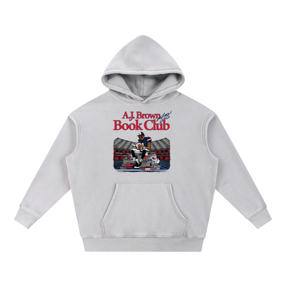 AJ Brown Illustration Oversized Washed Hoodie