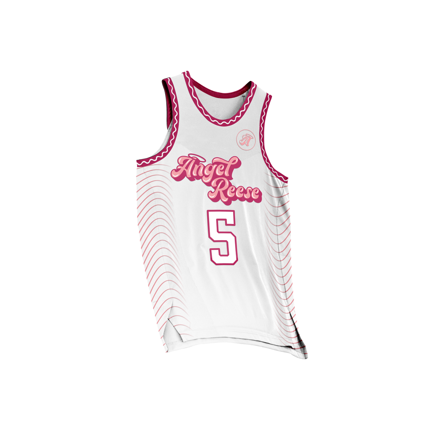 Angel Reese "Pink/White" Jersey