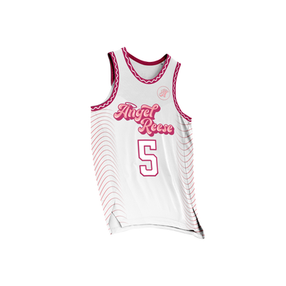 Angel Reese "Pink/White" Jersey