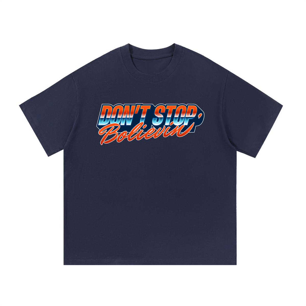 Bo Nix Don't Stop Bolievin Oversized T-shirt
