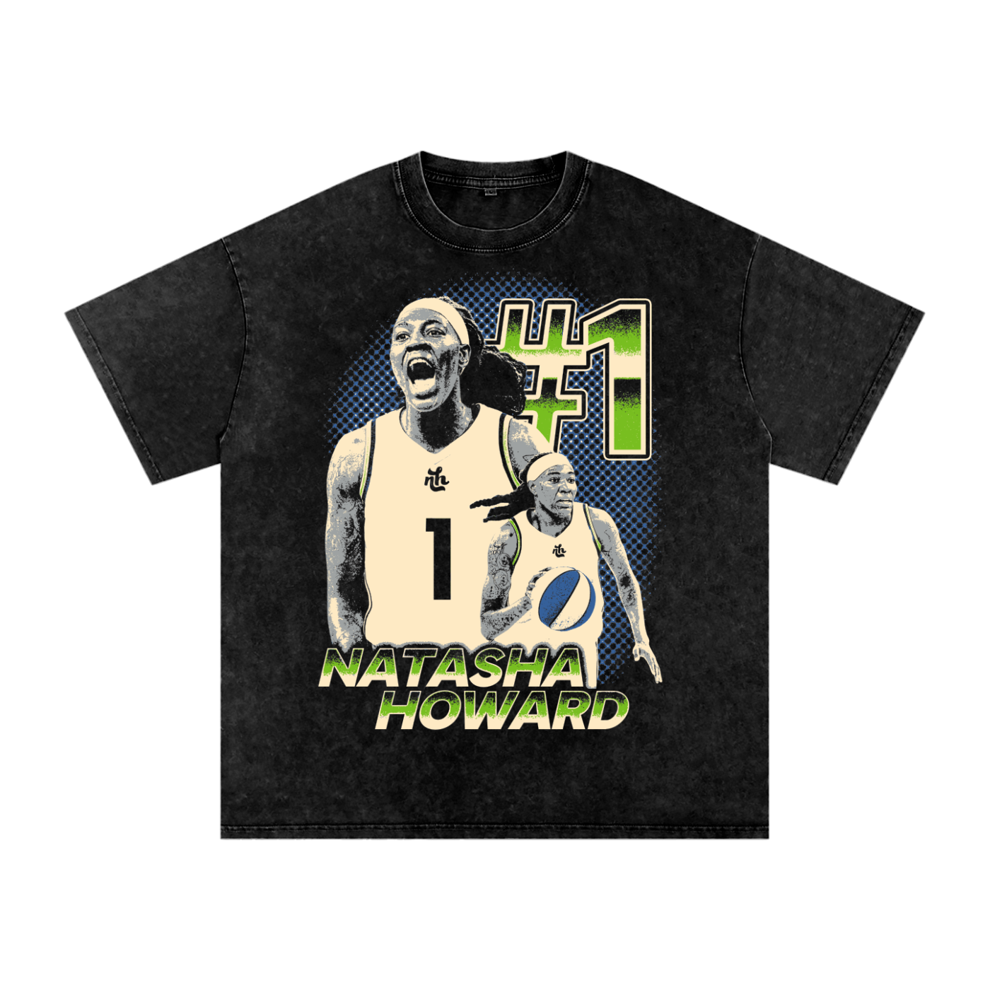 Natasha Howard "Vintage" Boxy T-Shirt