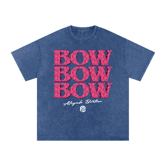 Aliyah Boston "Bow Bow Bow" Boxy T-Shirt