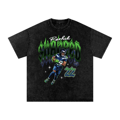 Rashid Shaheed "Illustration" Oversized Washed T-Shirt