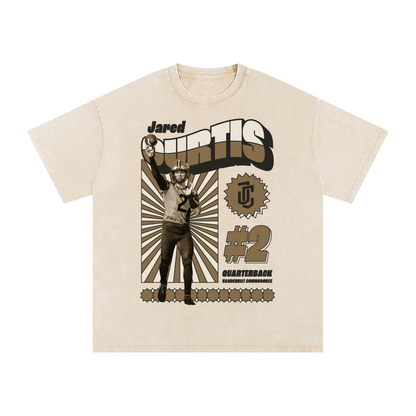 Jared Curtis Retro Oversized Washed T-Shirt