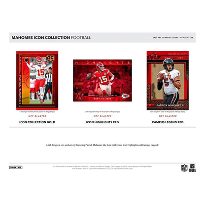 2025 Panini NFL Authentically Mahomes Icon Collection Blaster Box