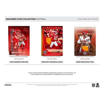 2025 Panini NFL Authentically Mahomes Icon Collection Blaster Box