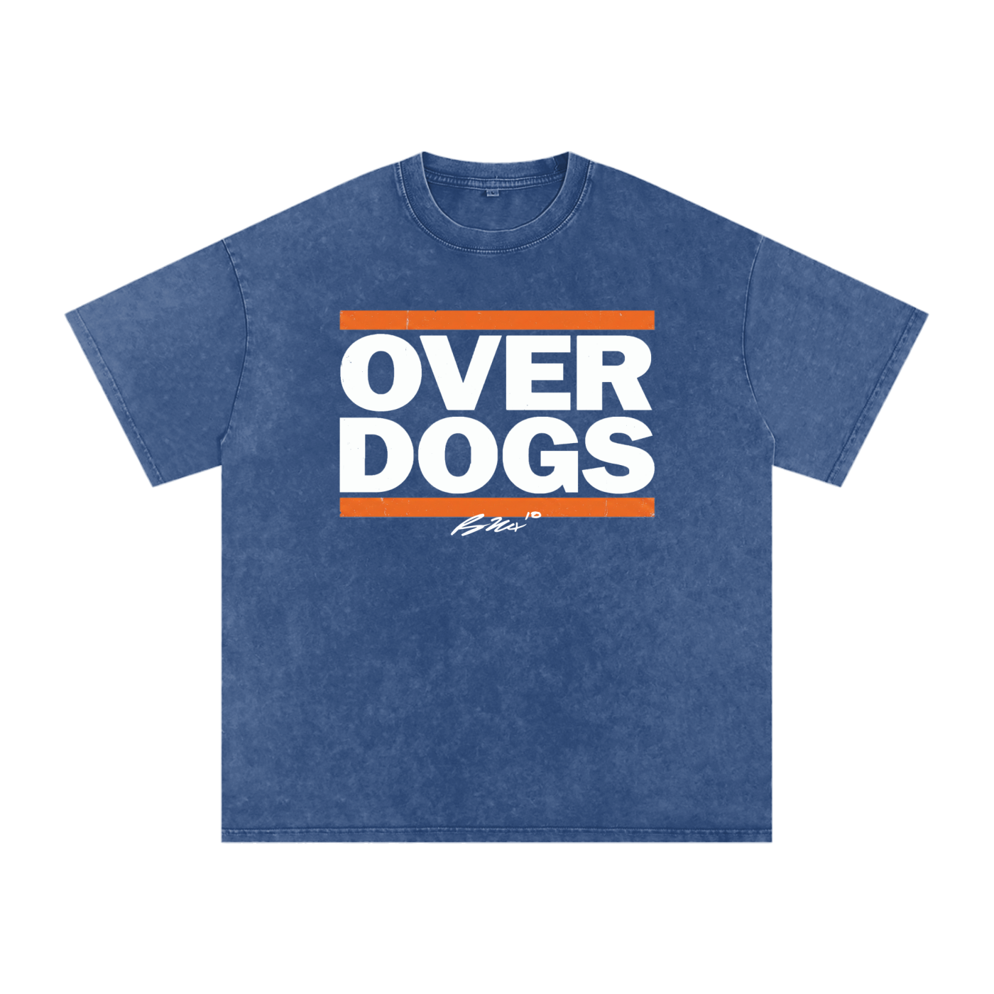 Bo Nix "Overdogs" Stonewash Box T-shirt
