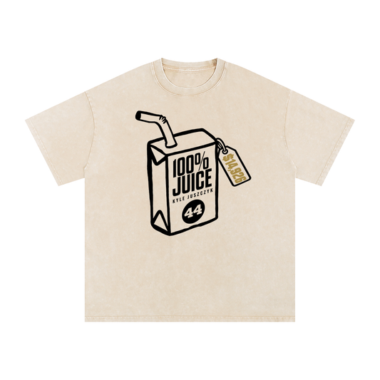 Kyle Juszczyk "Juice Fine" Washed Boxy T-shirt