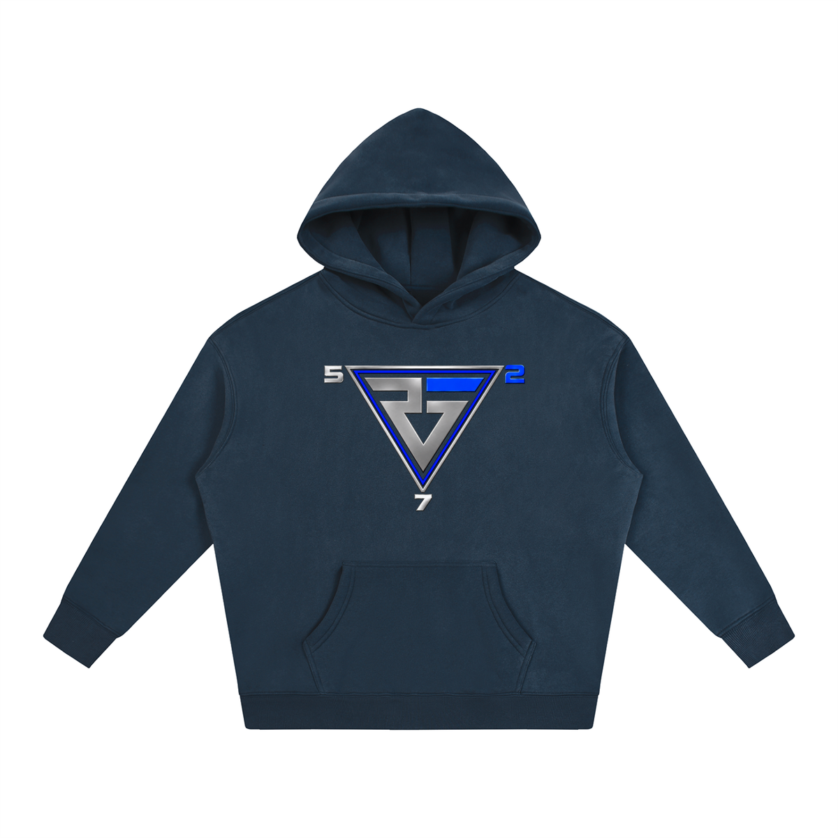 Rashan Gary Silver Logo Oversized Hoodie