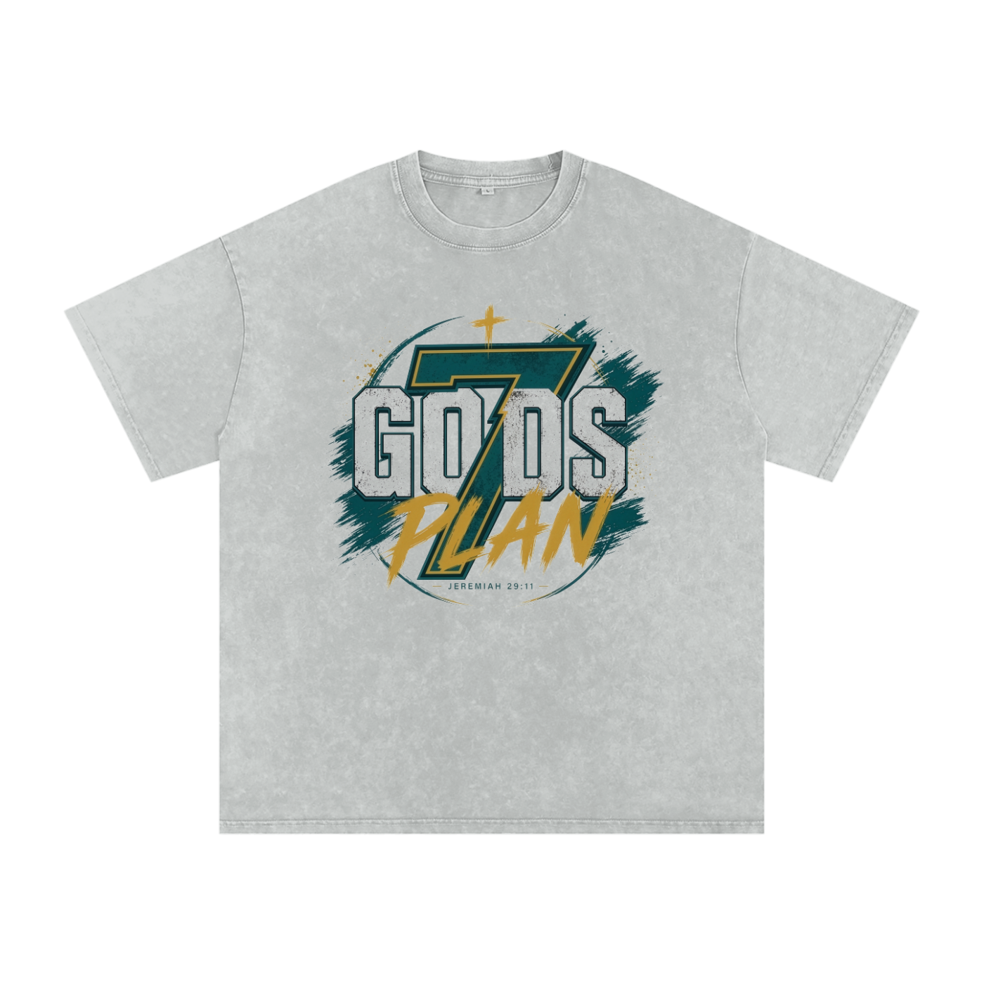 Brian Thomas Jr. "Gods Plan" Boxy T-Shirt