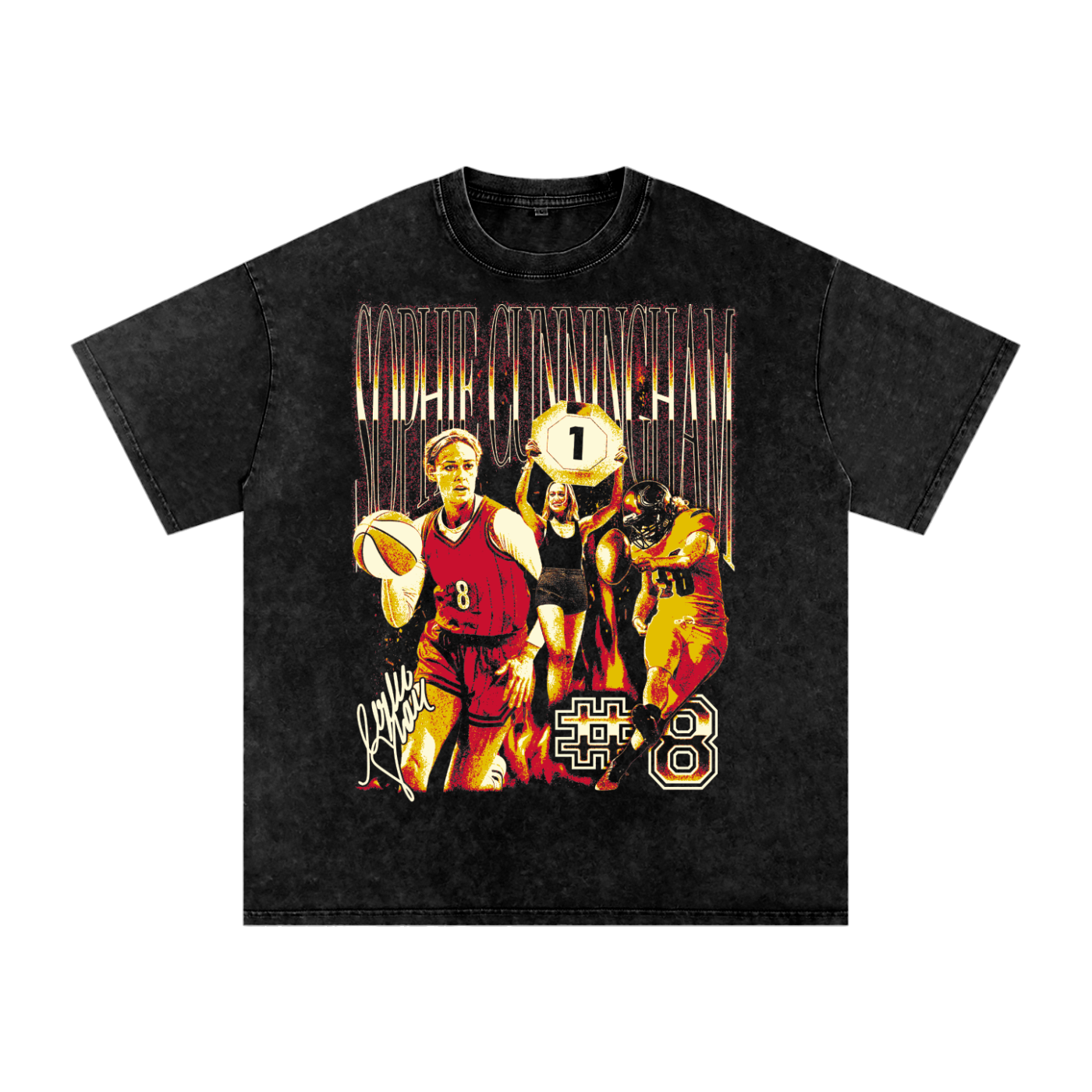 Sophie Cunningham "Vintage" Boxy T-Shirt