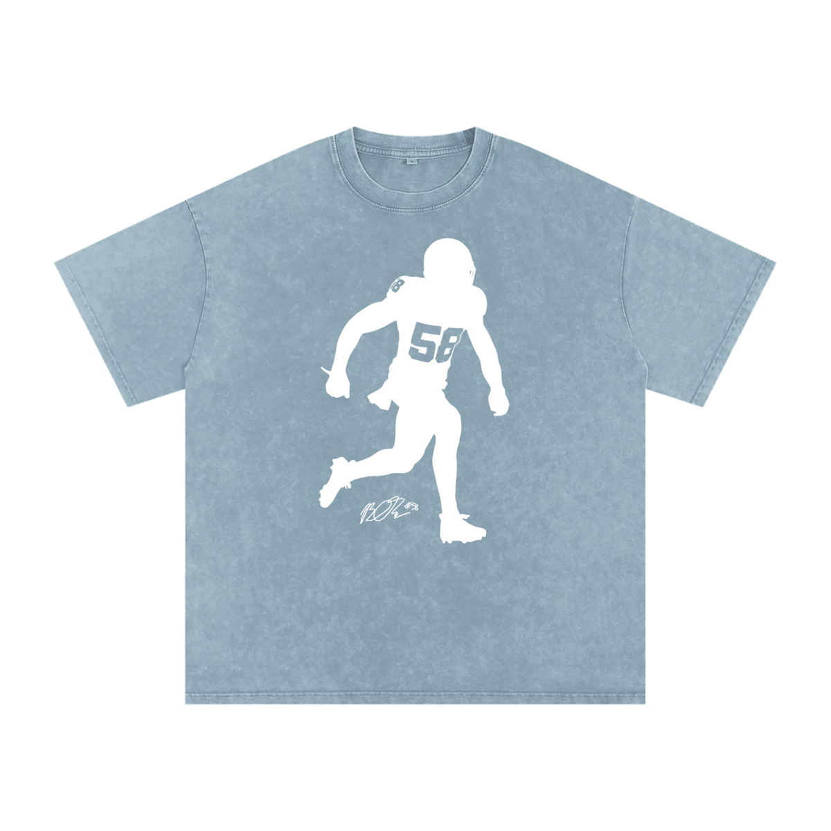 Bobby Okereke Silhouette Oversized Washed T-Shirt