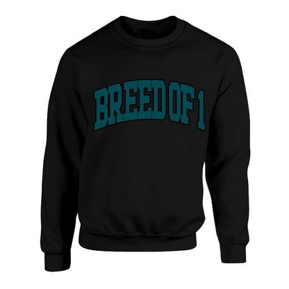 Jalen Hurts "Breed of 1" Embroidered Sweatshirt Black