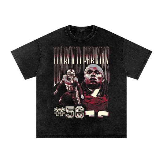 Harold Perkins Vintage Oversized Washed T-Shirt
