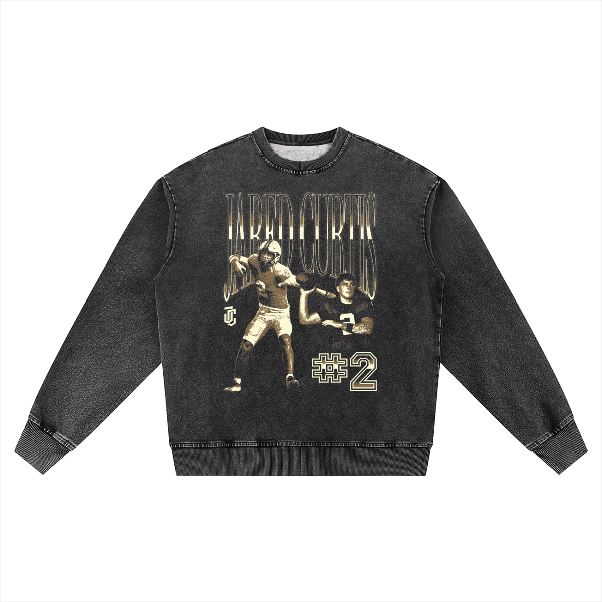 Jared Curtis Vintage Oversized Washed Sweatshirt
