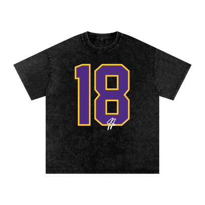 Justin Jefferson Jersey Washed Boxy T-shirt