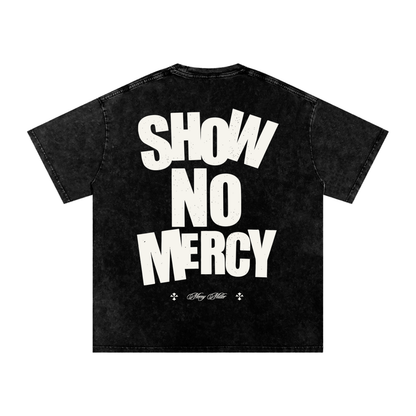 Mercy Miller Show No Mercy Oversized Washed T-Shirt