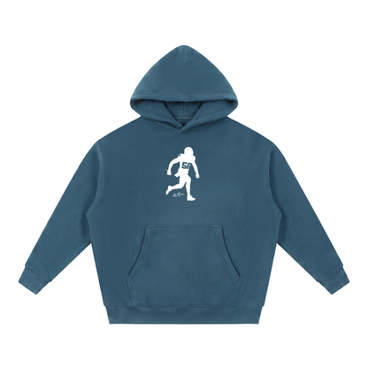 Bobby Okereke Silhouette Oversized Boxy Hoodie