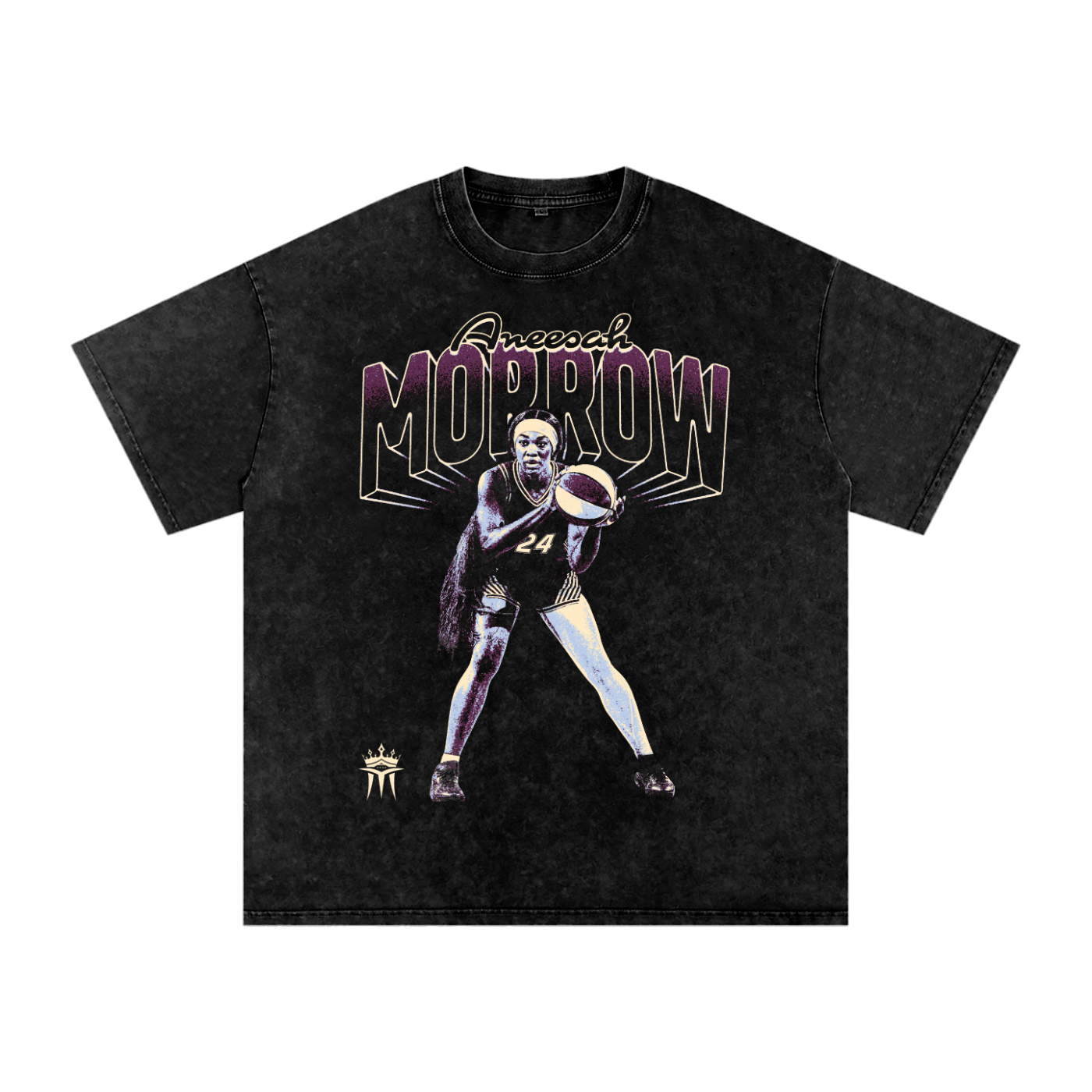 Aneesah Morrow "Portrait" Boxy T-Shirt