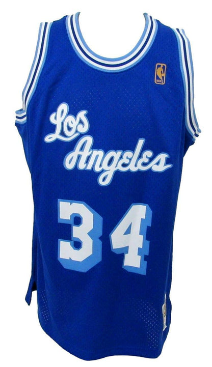 Shaquille O'Neal HOF Signed LA Lakers Mitchell & Ness Jersey Fanatics 163536