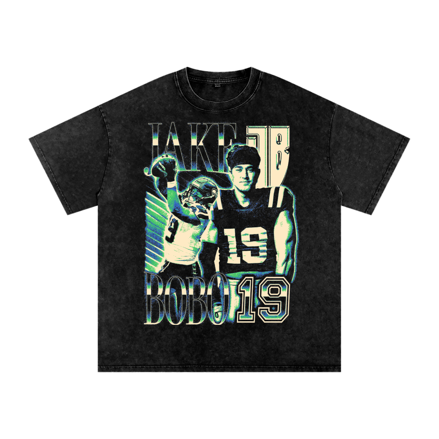 Jake Bobo Vintage Oversized Washed T-shirt