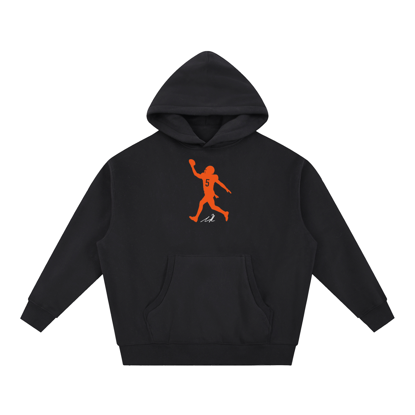 Tee Higgins Silhouette Oversized Boxy Hoodie