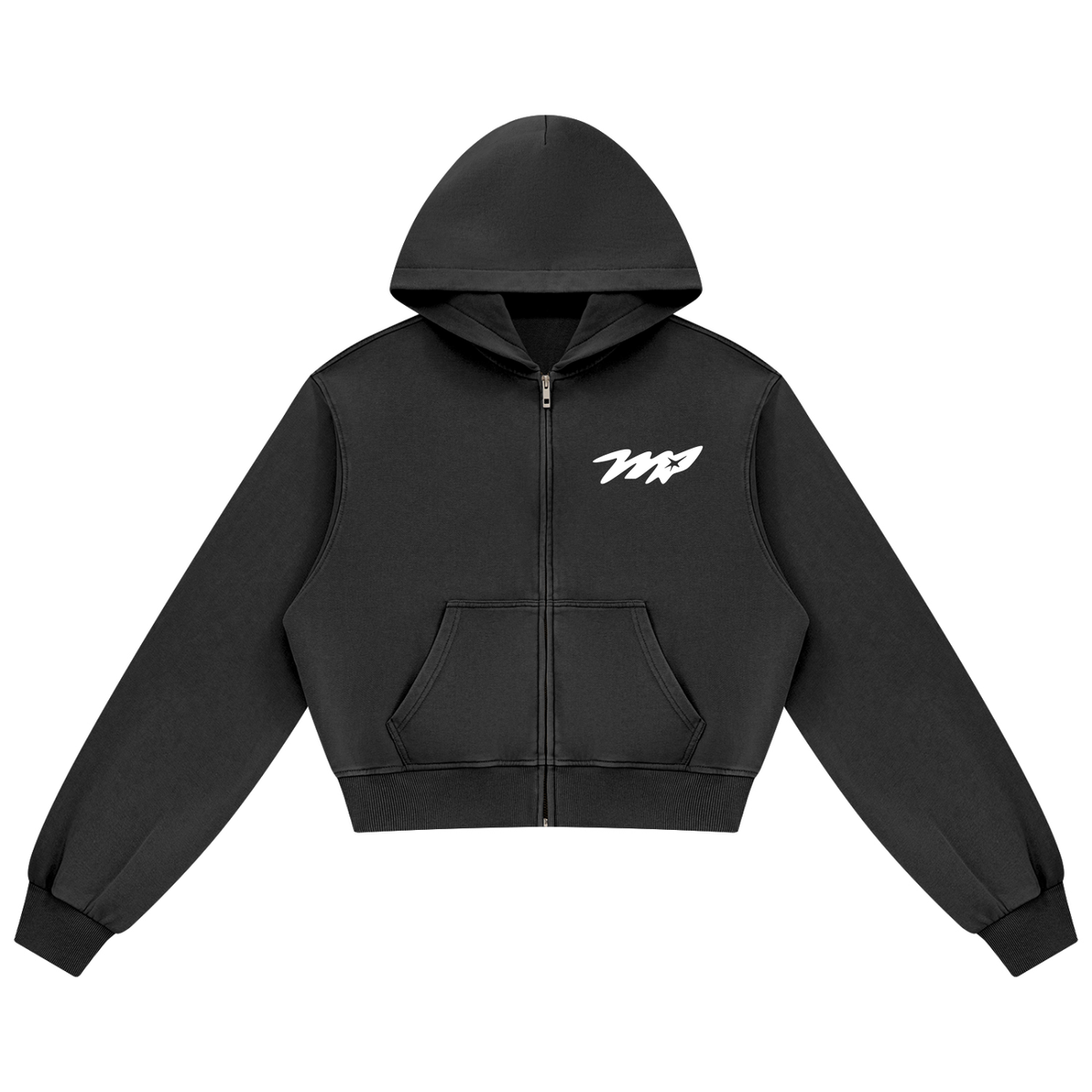 Women's Mineral Wash Full Zip Hoodie