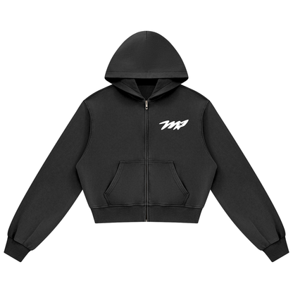 Women's Mineral Wash Full Zip Hoodie