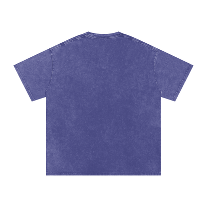 Flau'jae Johnson "Stay Over There" Washed Box T-shirt Purple