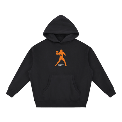 Byrum Brown Silhouette Oversized Boxy Hoodie