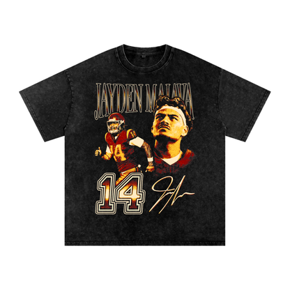 Jayden Maiava Vintage Oversized Washed T-shirt