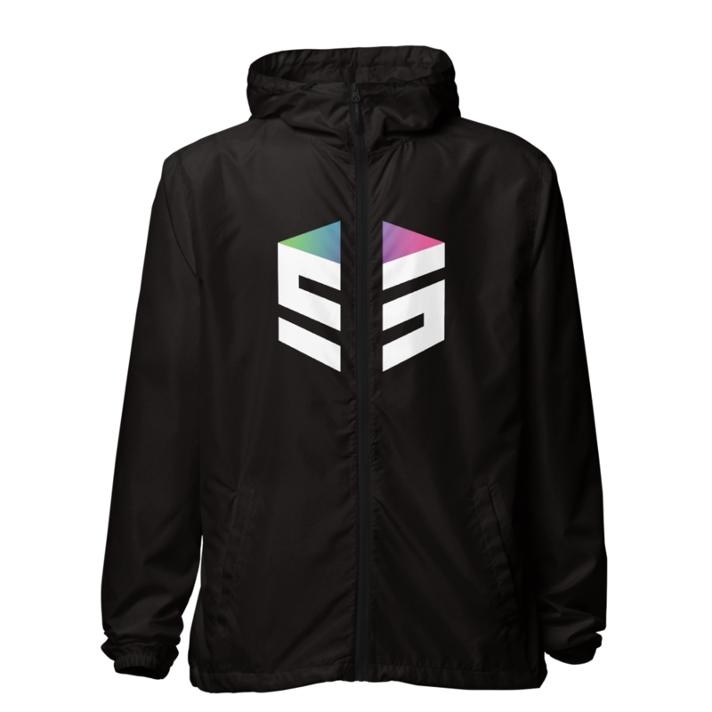 AN "Test 3" Unisex Lightweight Zip Up Windbreaker | Independent Trading Co. EXP54LWZ