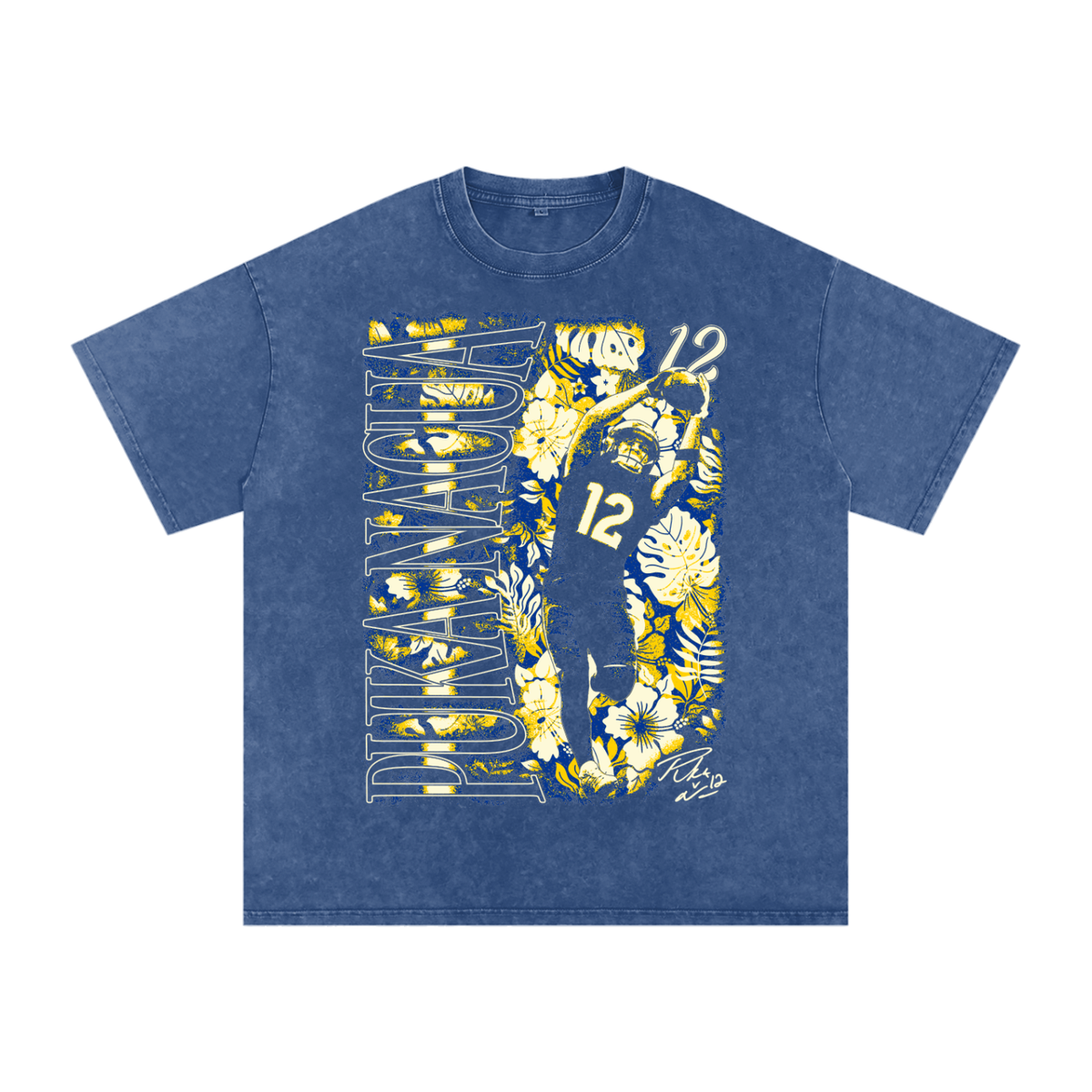 Puka Nakua Classic Boxy Washed T-shirt