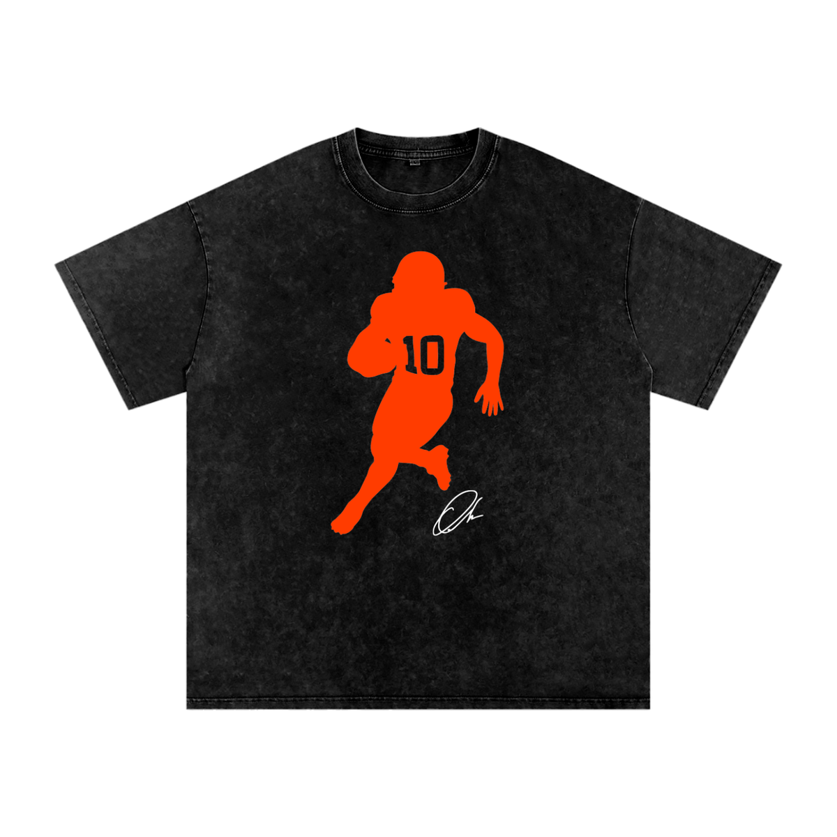 Quinshon Judkins Silhouette Oversized Washed T-shirt