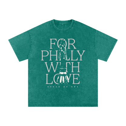 Jalen Hurts For Philly Washed Boxy T-shirt