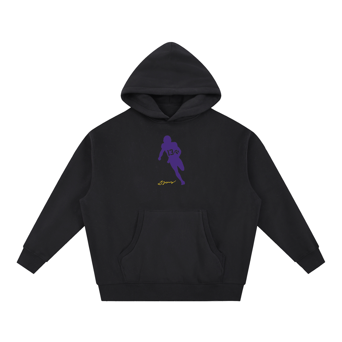 Dilin Jones Silhouette Oversized Hoodie