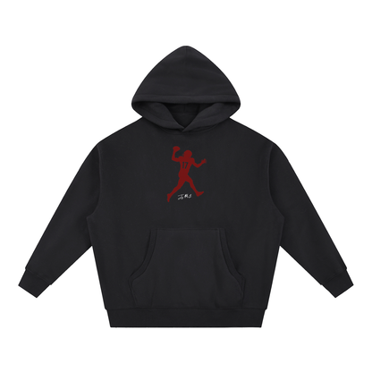 Terry McLauren Silhouette Oversized Boxy Hoodie