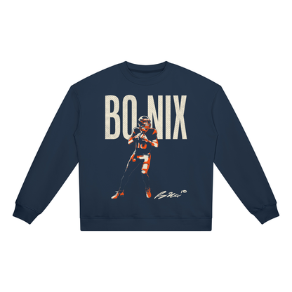 Bo Nix Halftone Heavyweight Crewneck