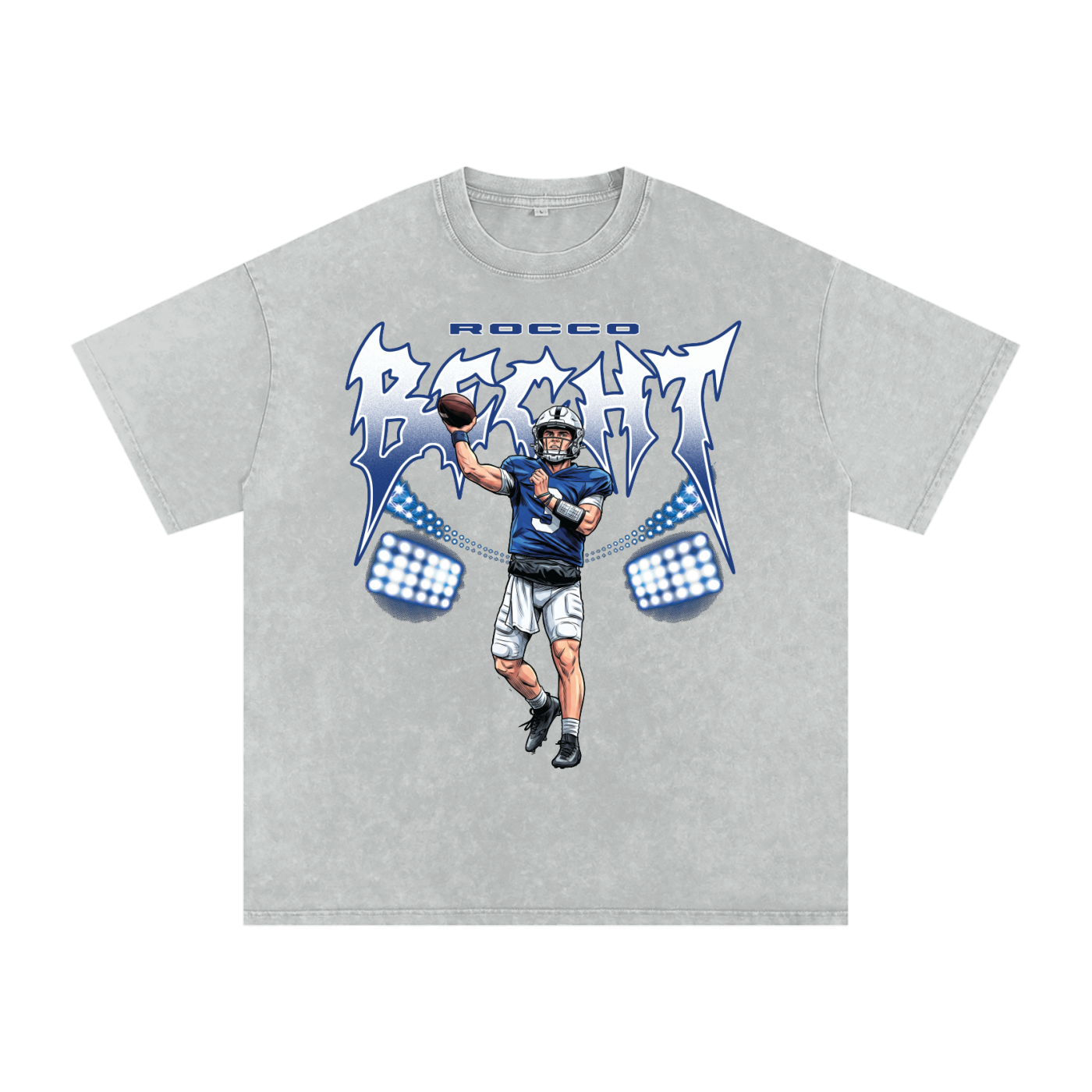 Rocco Becht Illustration Oversized Washed T-shirt