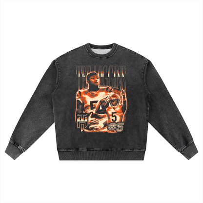 Tee Higgins Vintage Oversized Washed Sweatshirt