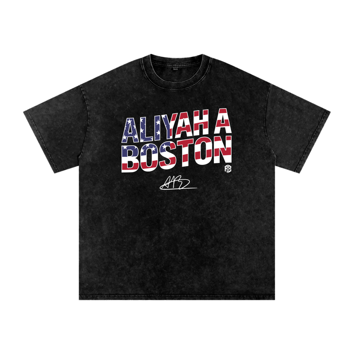Aliyah Boston "USA" Boxy T-Shirt