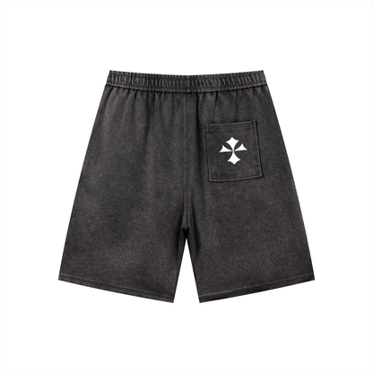 Mercy Miller Logo Fleece Washed Shorts