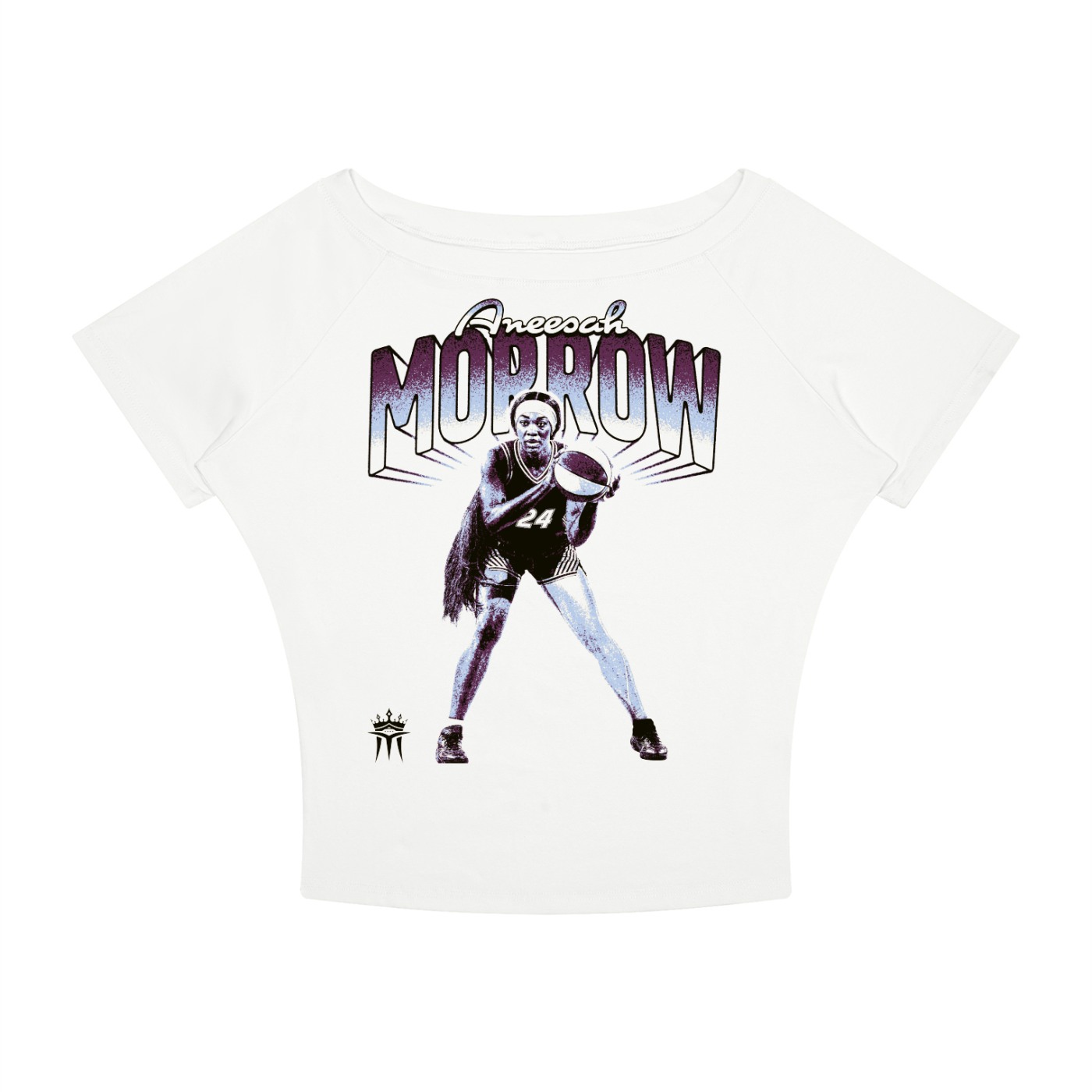 Aneesah Morrow "Portrait" Boatneck Tee