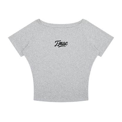 Tetairoa McMillan "T-MAC" Women's Boatneck Tee