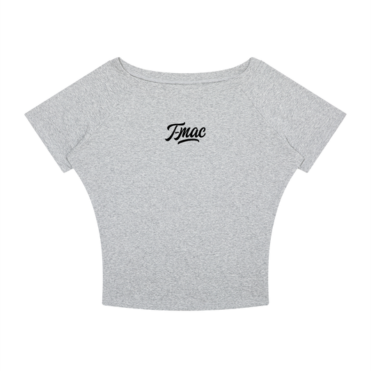 Tetairoa McMillan "T-MAC" Women's Boatneck Tee