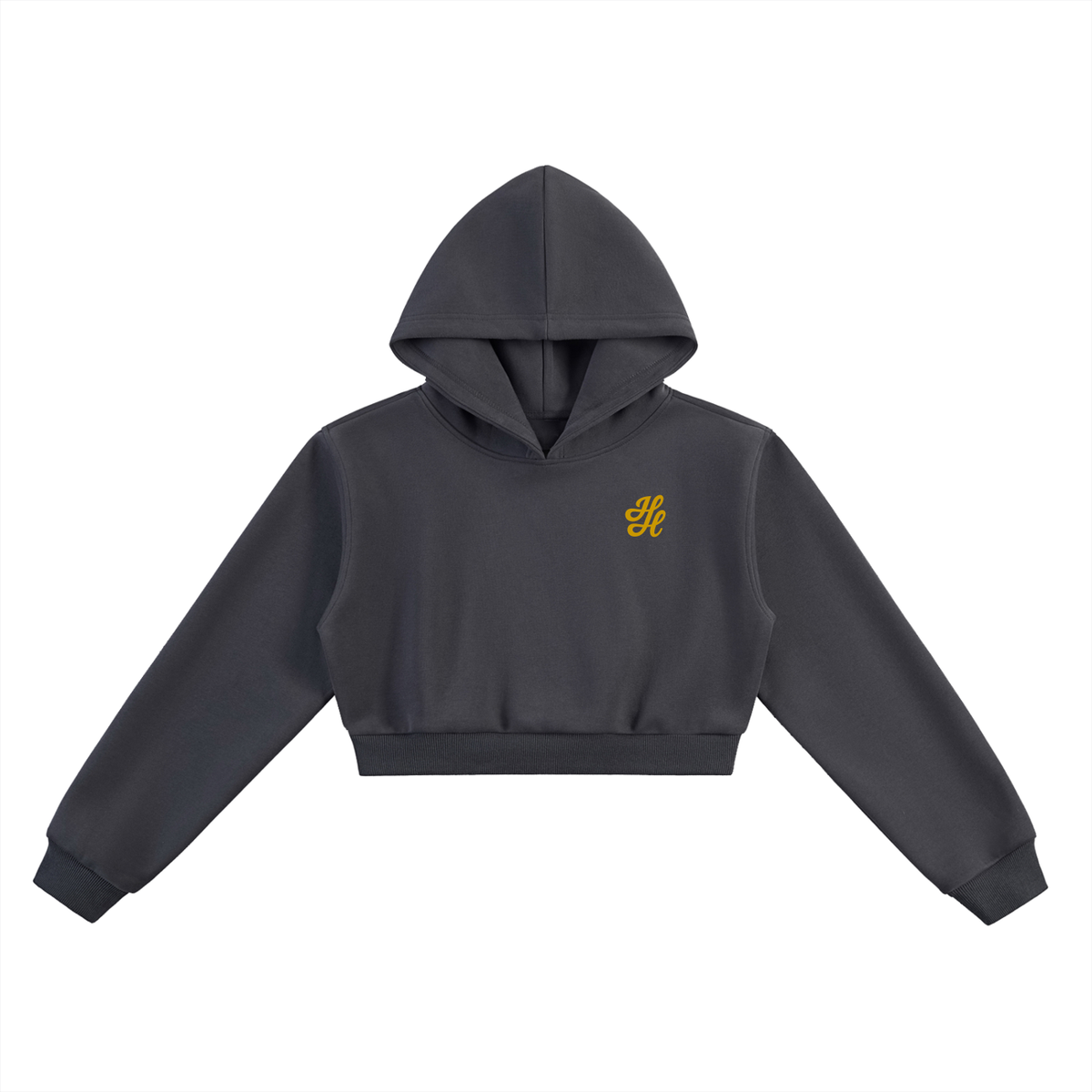Hannah Hidalgo Logo Women's Cropped Hoodie