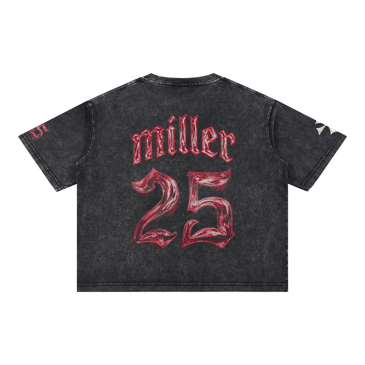 Mercy Miller Jersey Boxy Mineral Washed T-shirt