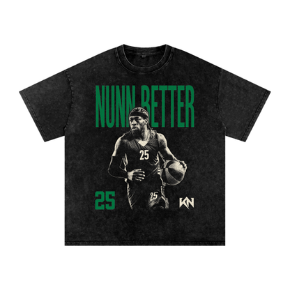 Kendrick Nunn Halftone Boxy Washed T-shirt