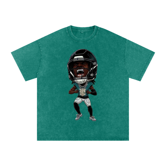 Brian Thomas Jr. "Caricature" Boxy T-Shirt