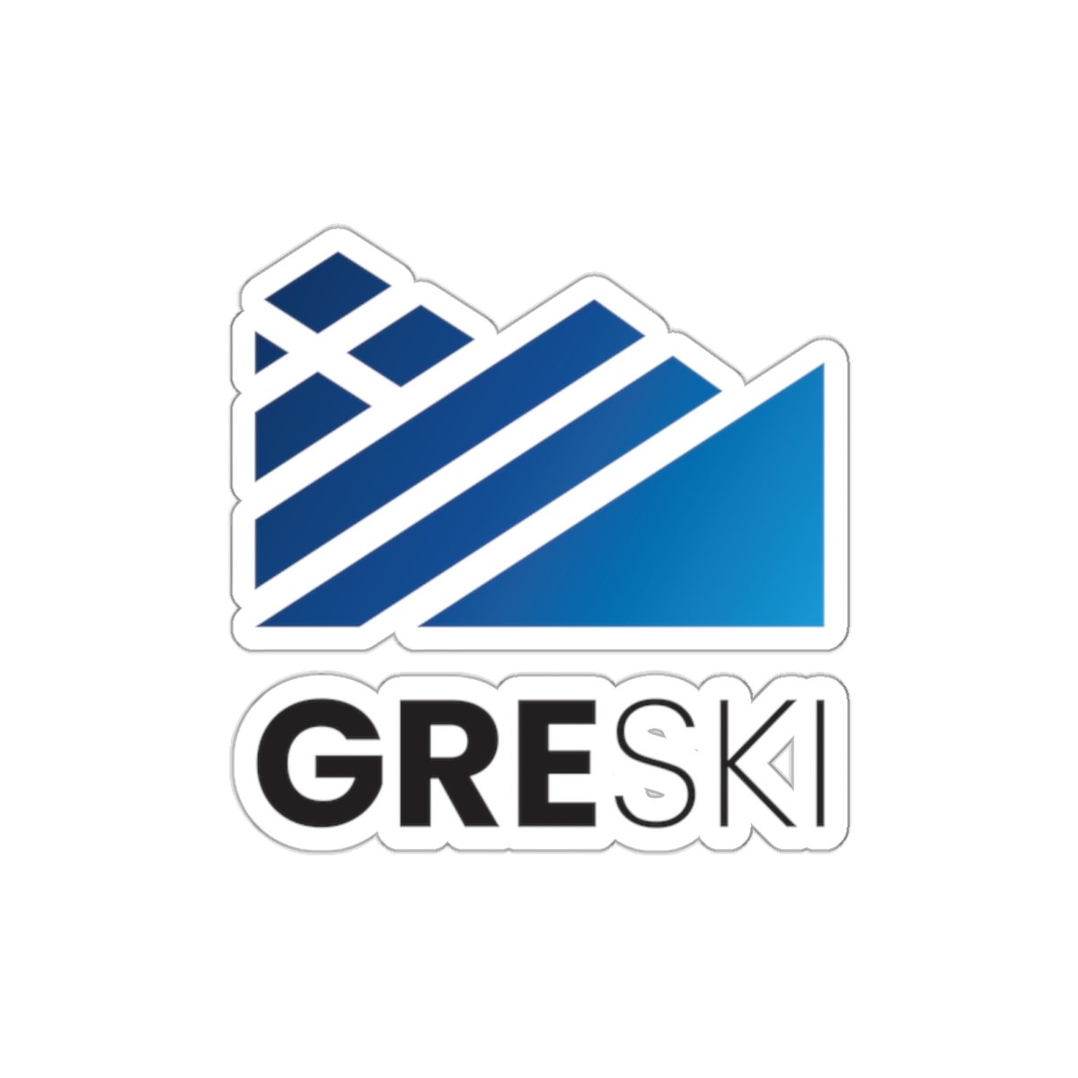 GreSki Logo Die-Cut Sticker